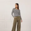 Lexie bonded trousers - earth