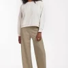 Lexie bonded trousers - latte