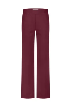 Lexie bonded trousers - merlot