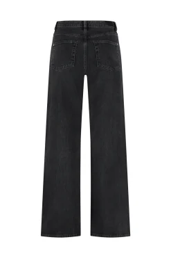 Lexie denim trousers - black