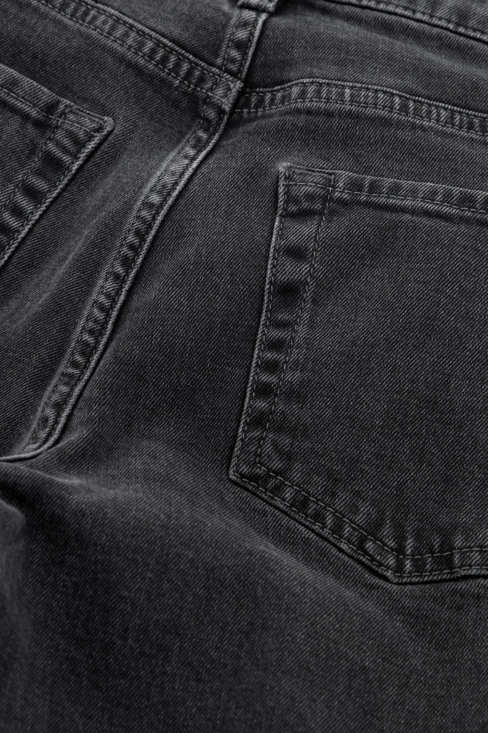 Lexie denim trousers - black