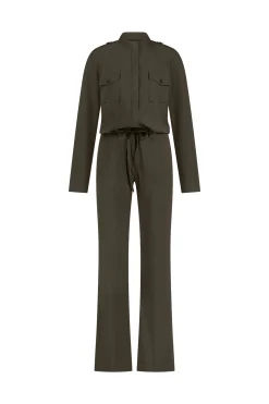 Liesbeth cargo jumpsuit - new army
