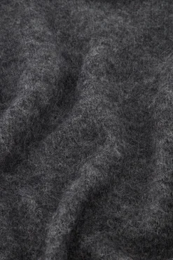 Lisette furry pullover - grey melange