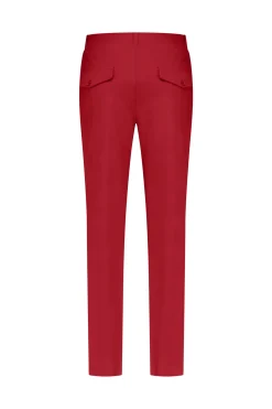 Luca trousers - dark red