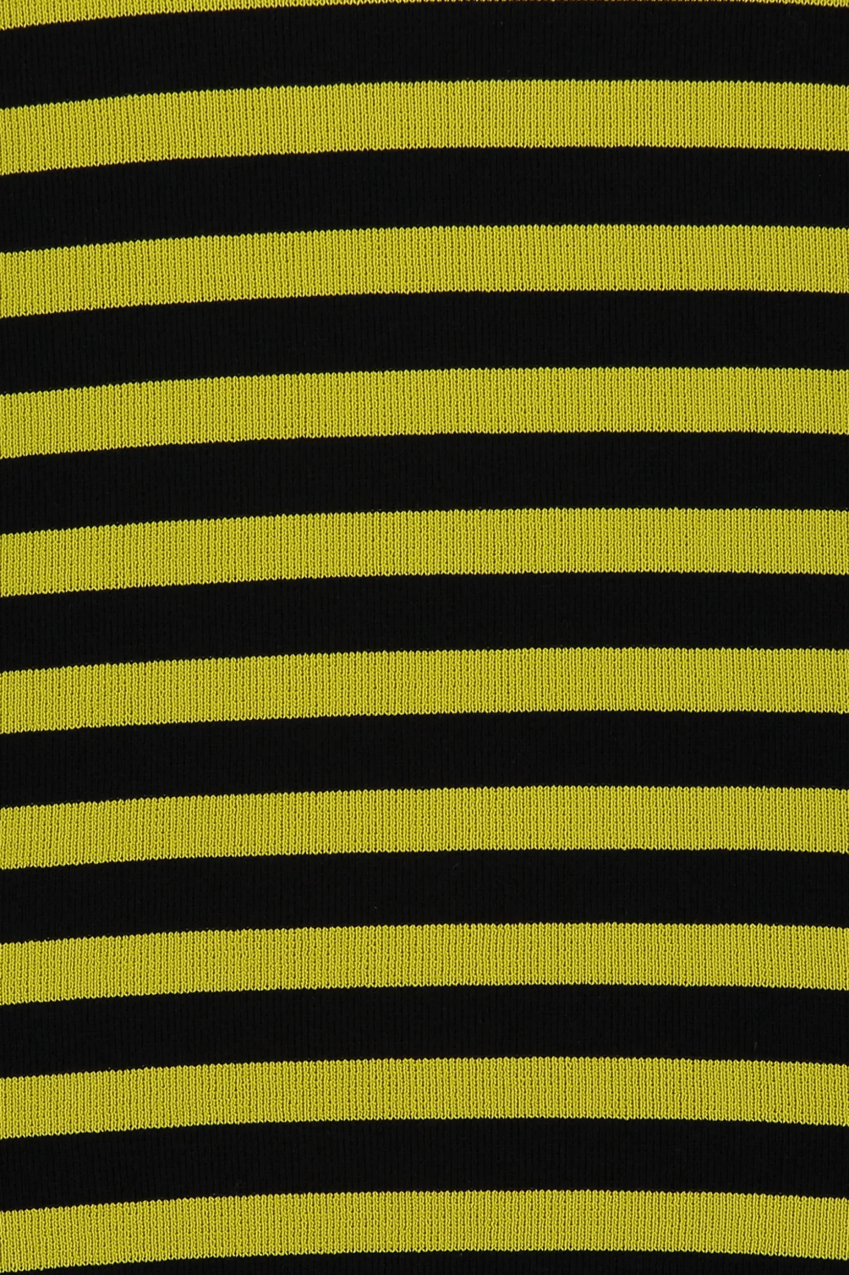 Luna stripe pullover - black/lime