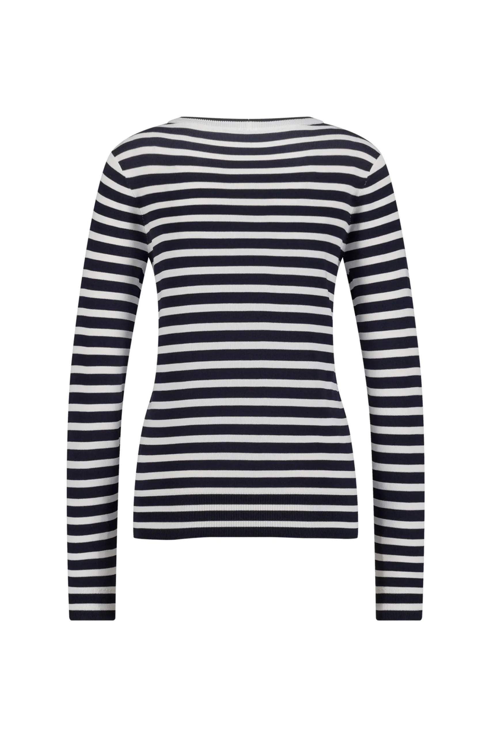 Luna stripe pullover - dark blue/off white