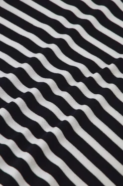 Luna stripe pullover - dark blue/off white