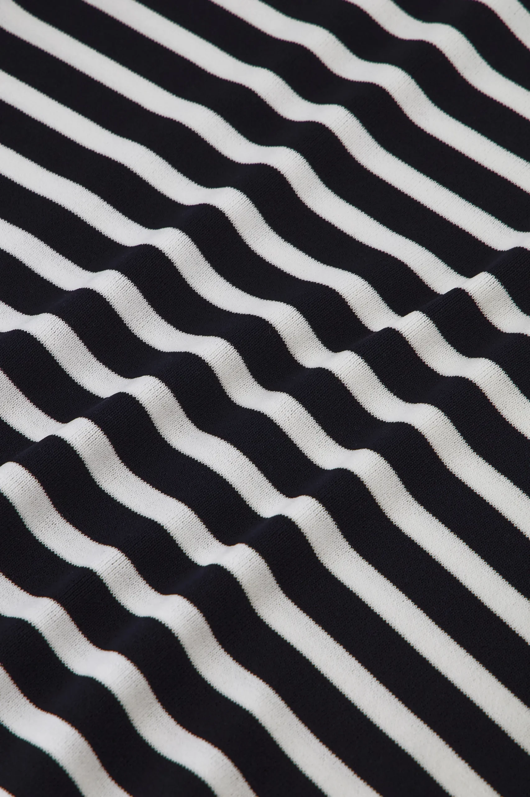 Luna stripe pullover - dark blue/off white