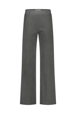 Luz grey melee trousers - grey melange