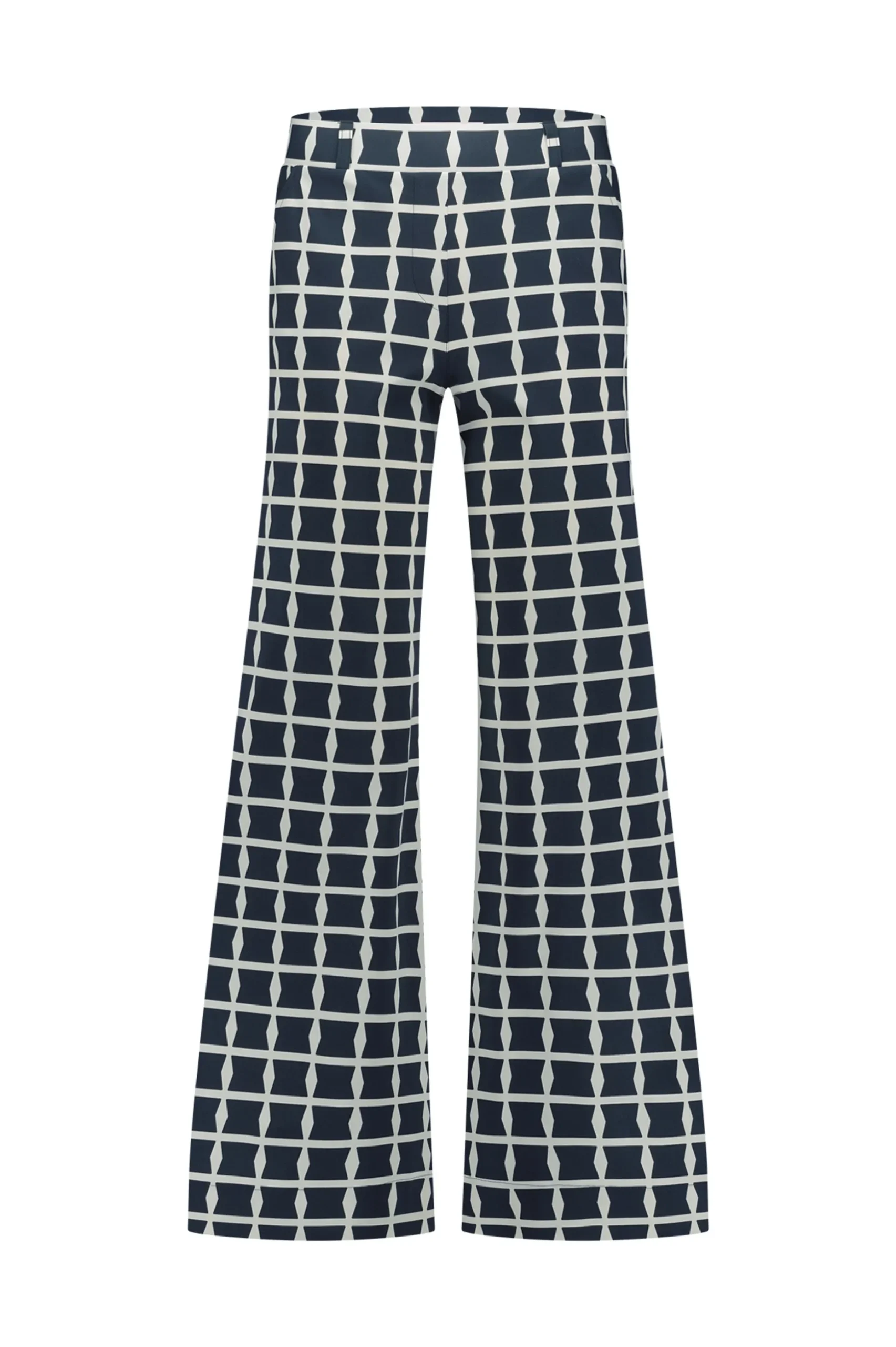 Luz squares trousers - dblue/kit