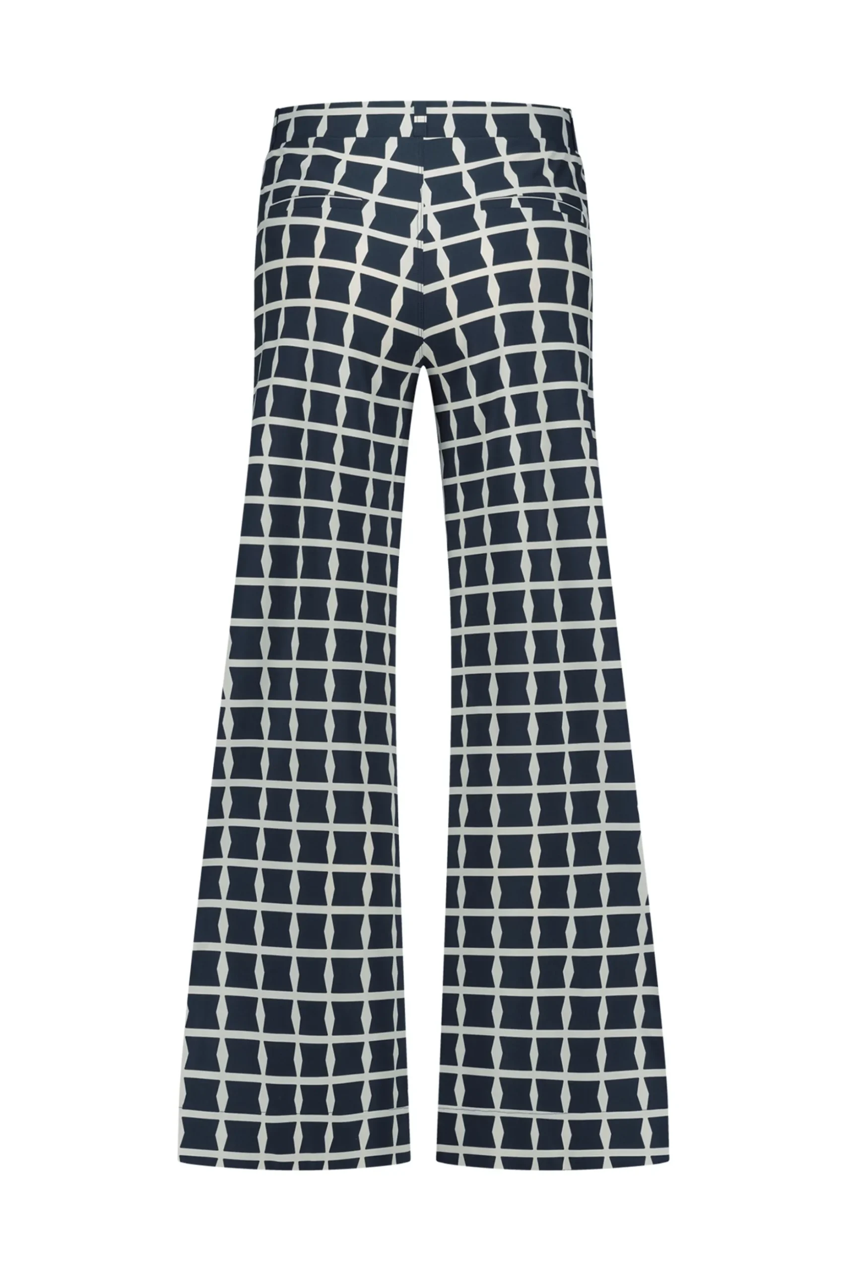 Luz squares trousers - dblue/kit