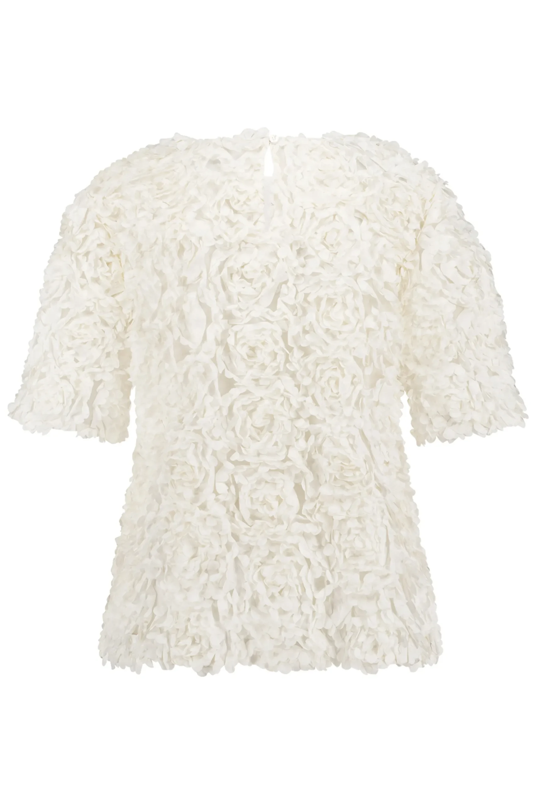 Madison flower top - off white