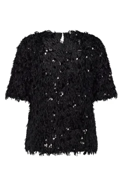 Madison party top - black