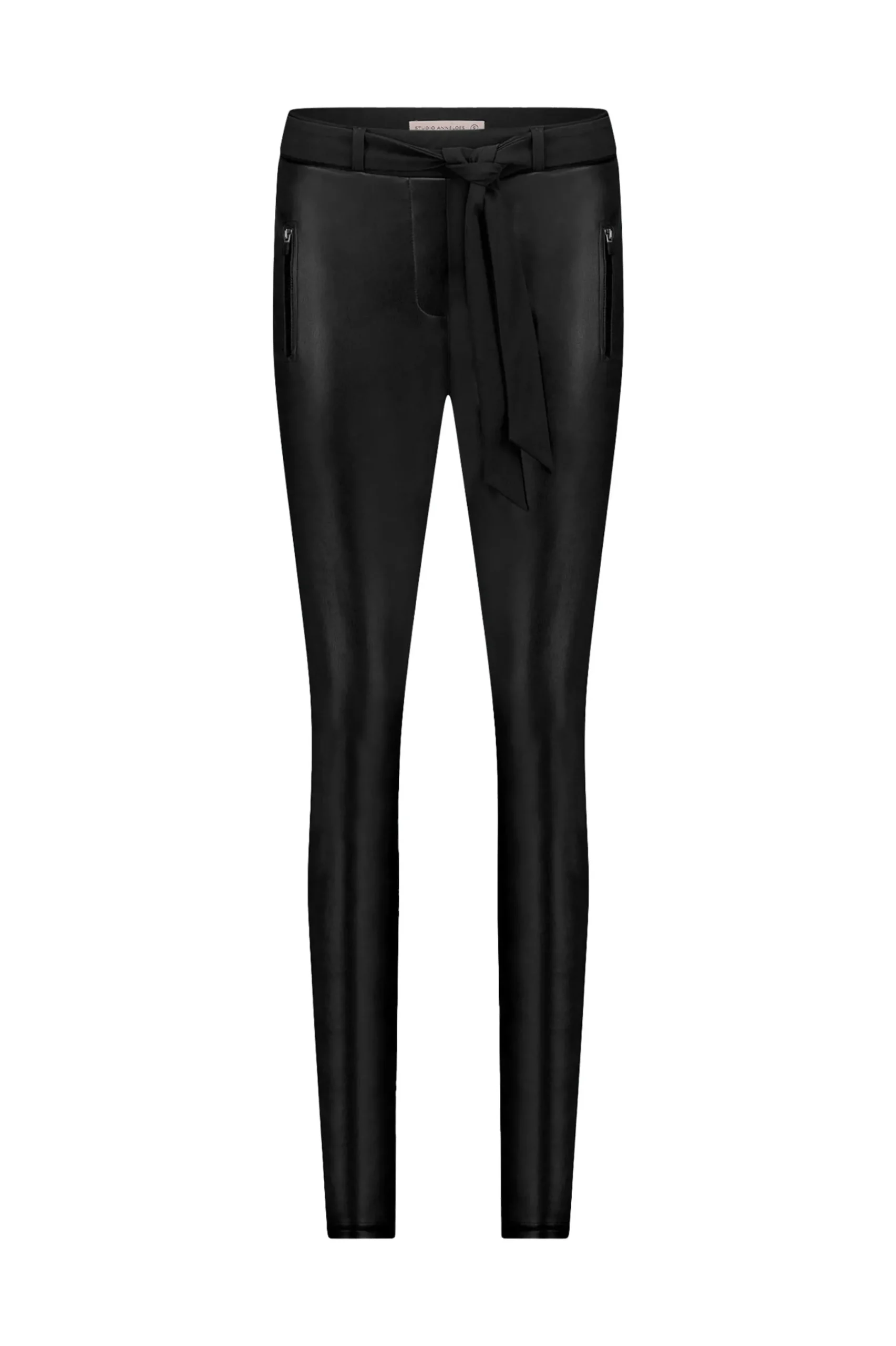 Margot leather trousers - black