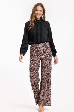 Marilon animal trousers - kit/chocolate