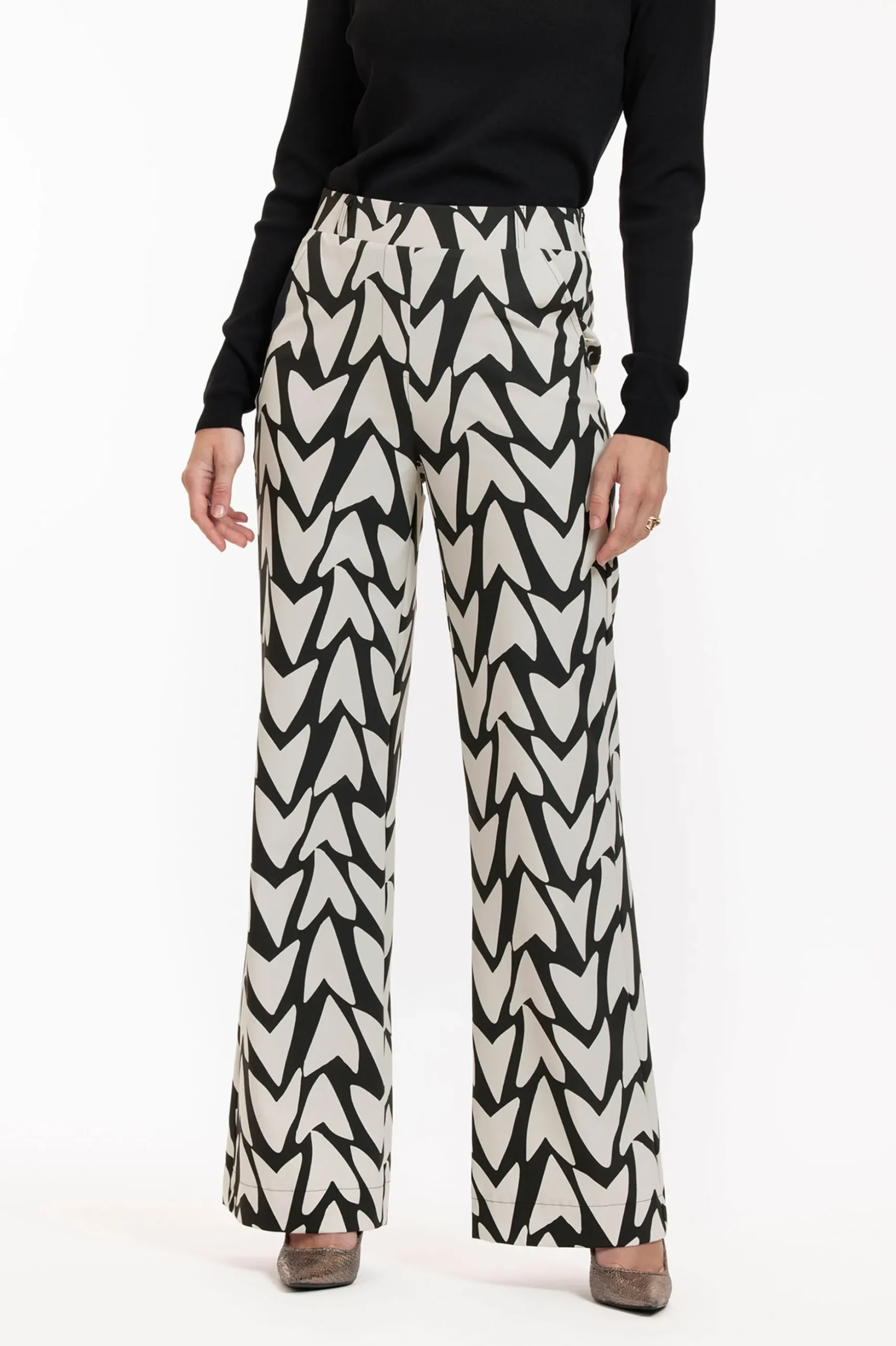Marilon love trousers - black/kit