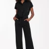 Marilon sparkle trousers - black