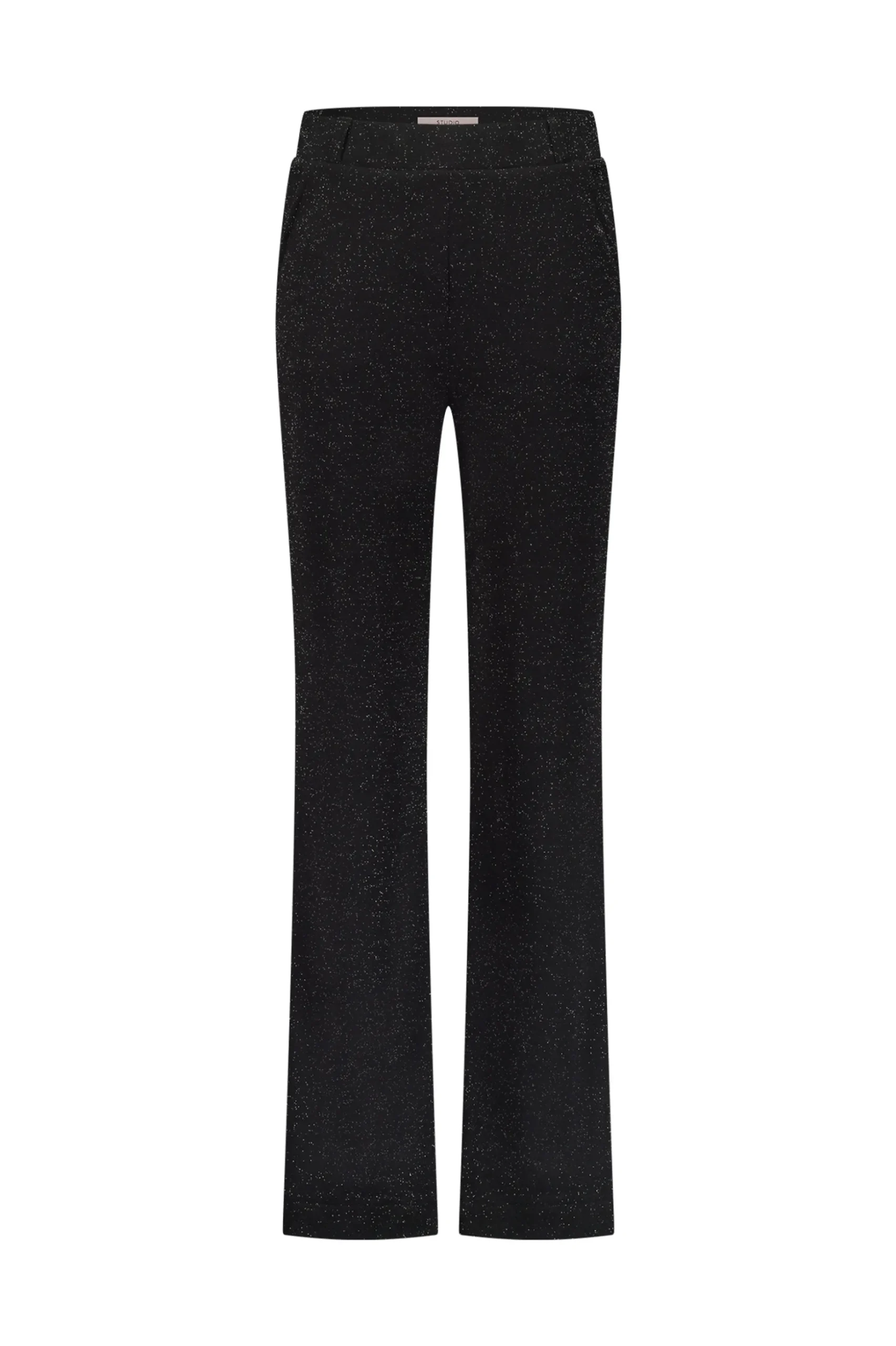 Marilon sparkle trousers - black