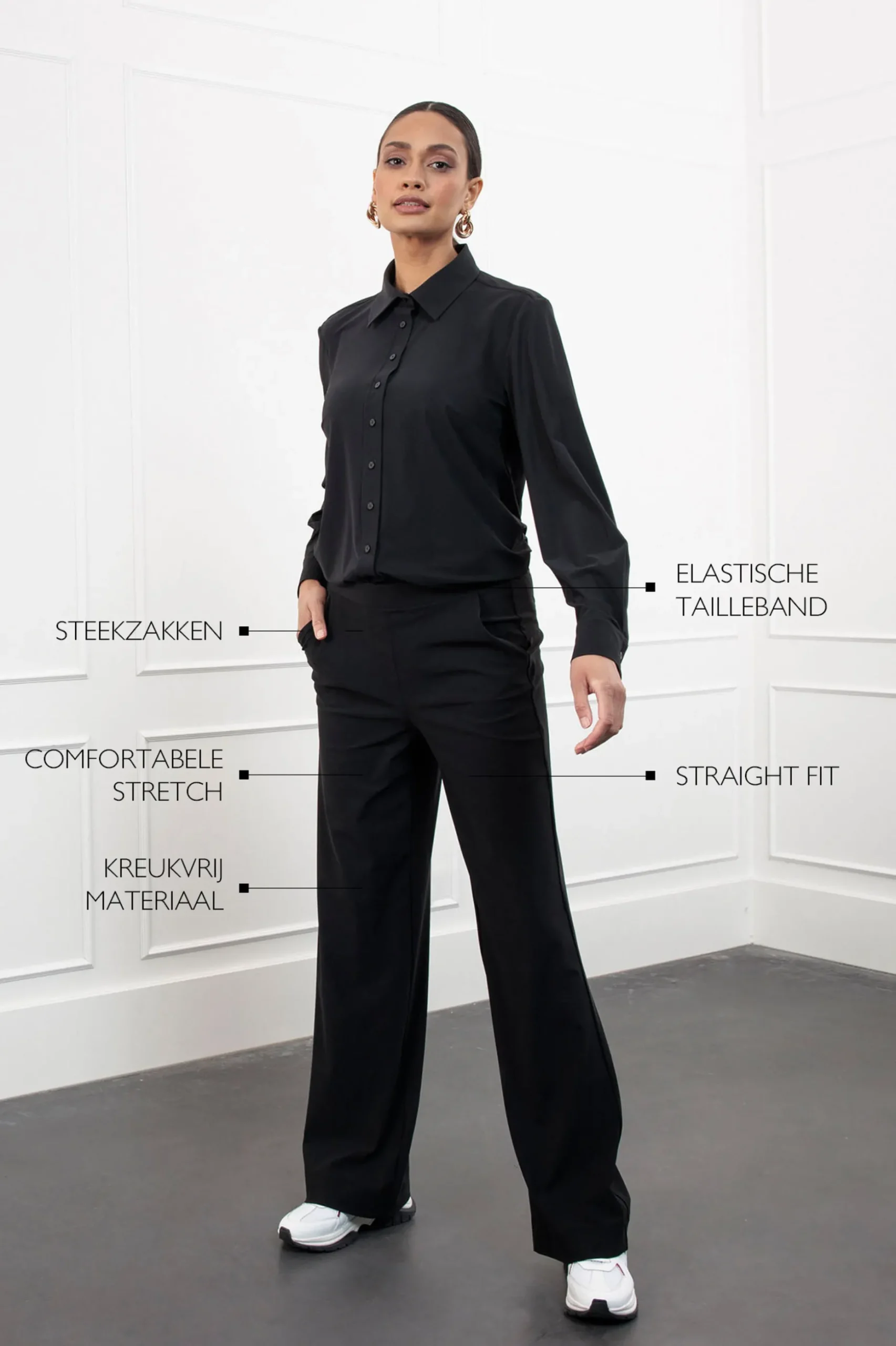 Marilon Trousers - black