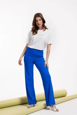 Marilon trousers - cobalt