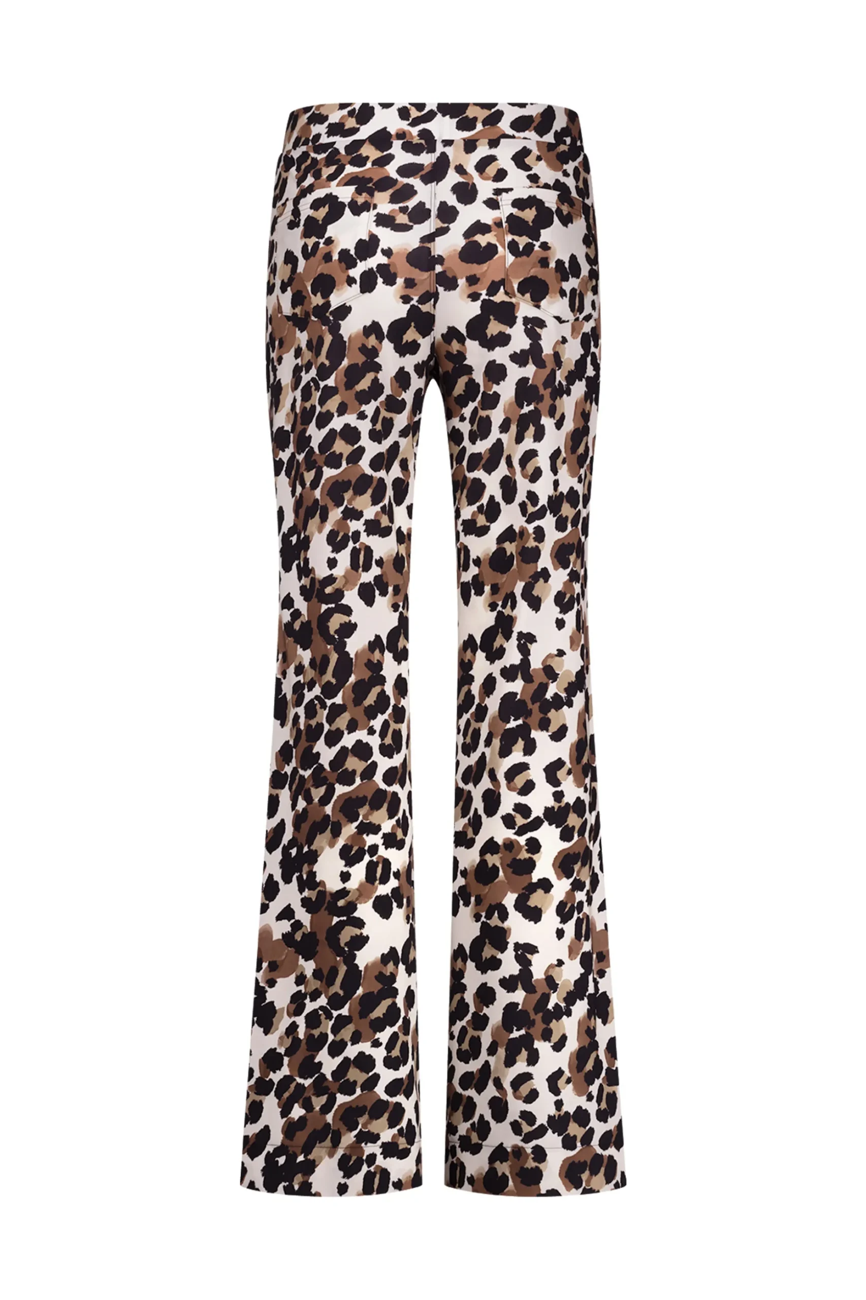 Marinda leopard trousers - kit/chocolate