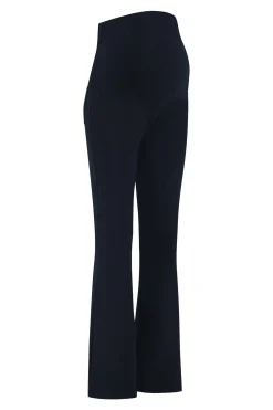 Maternity flair trousers - dark blue