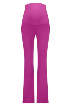 Maternity flair trousers - new fuchsia