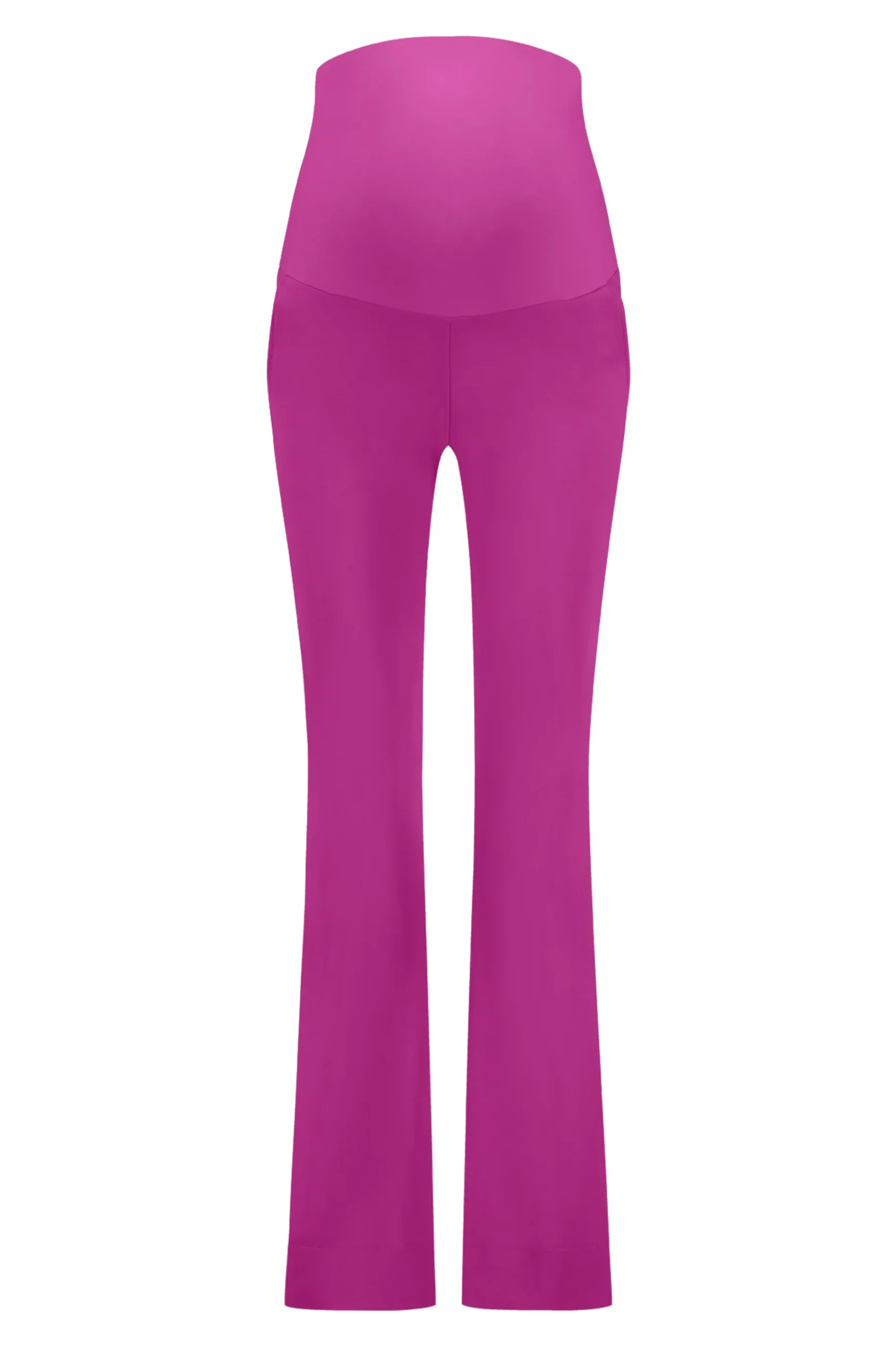Maternity flair trousers - new fuchsia