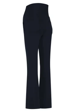 Maternity flair trousers - dark blue