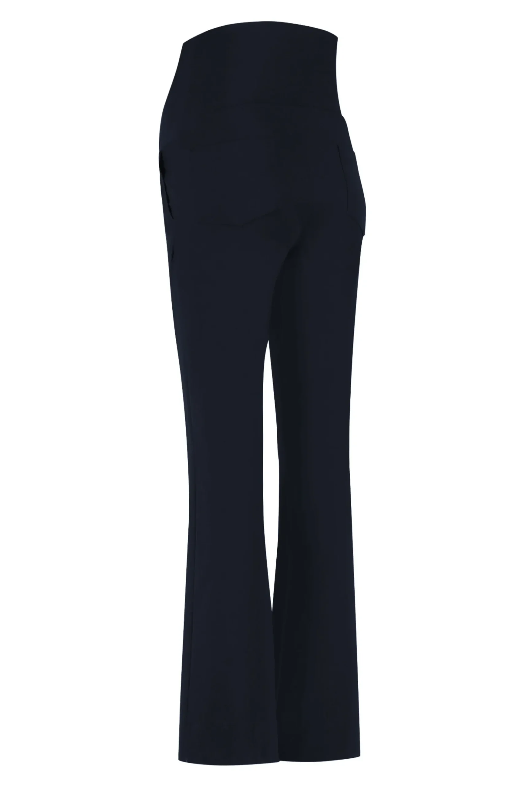 Maternity flair trousers - dark blue