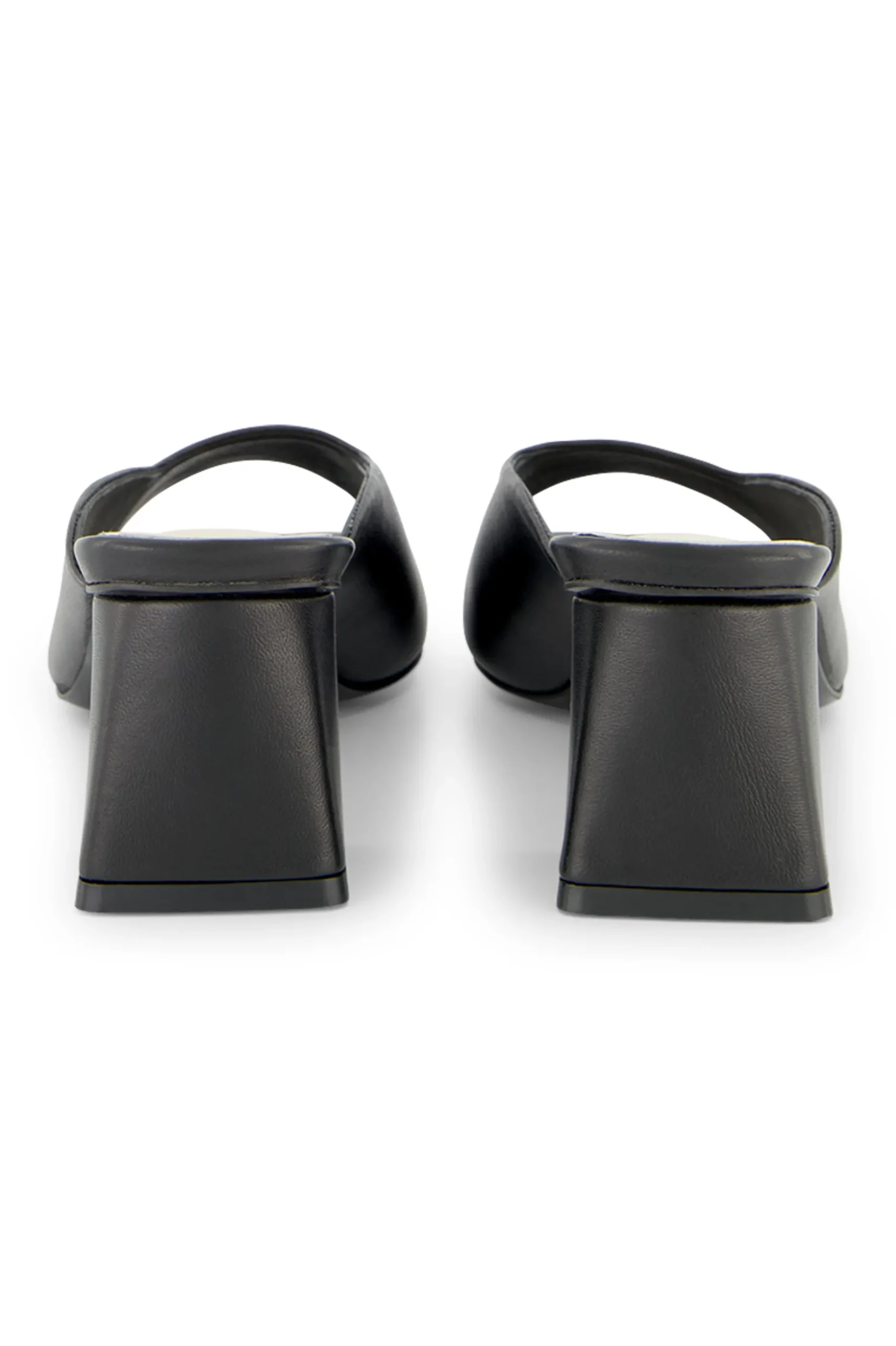 Maureen mid heel sandals - black