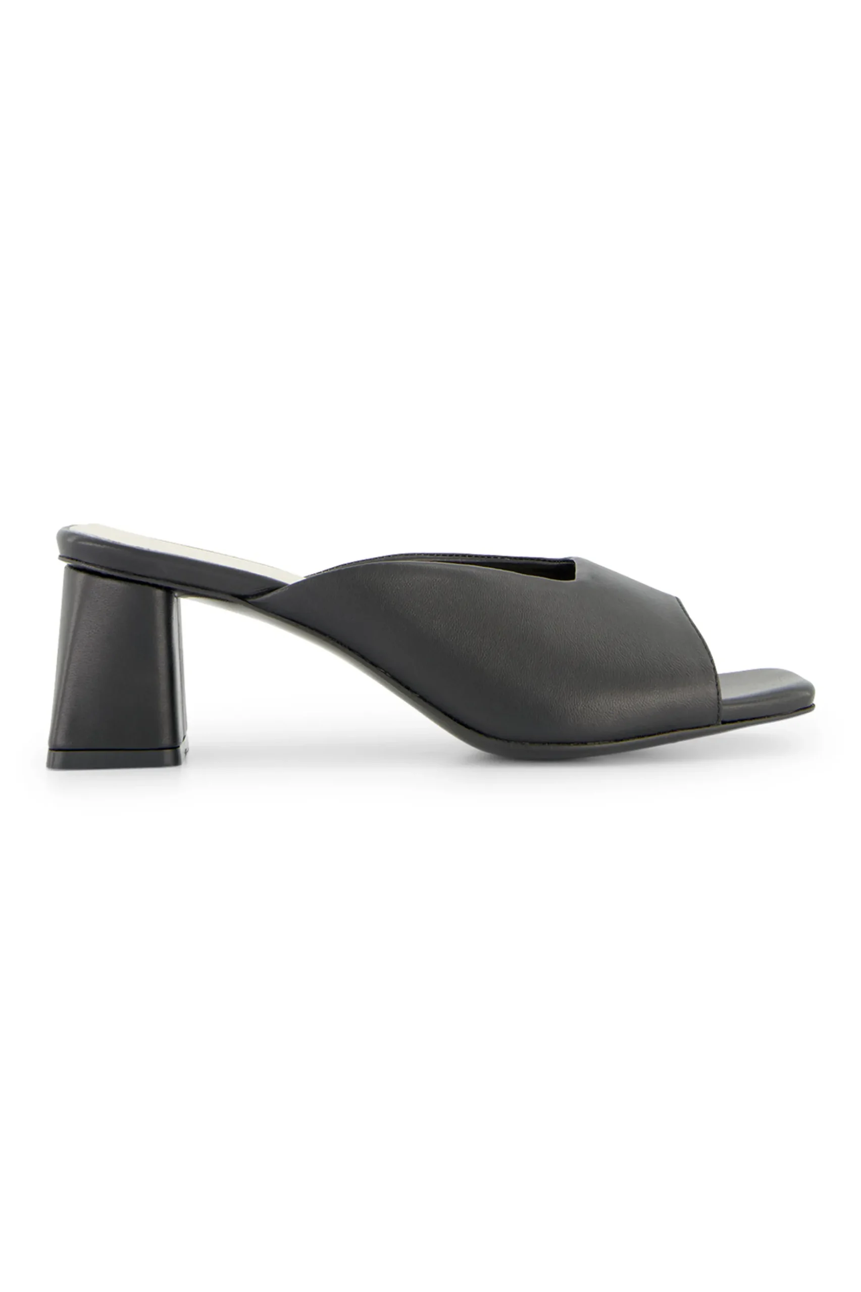 Maureen mid heel sandals - black