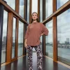 May leopard trousers - kit/chocolate