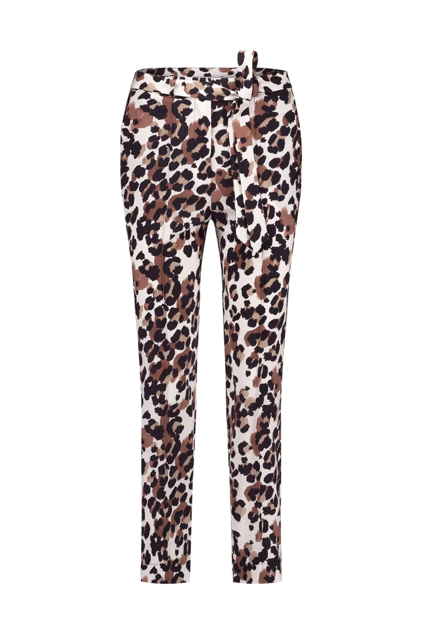 May leopard trousers - kit/chocolate