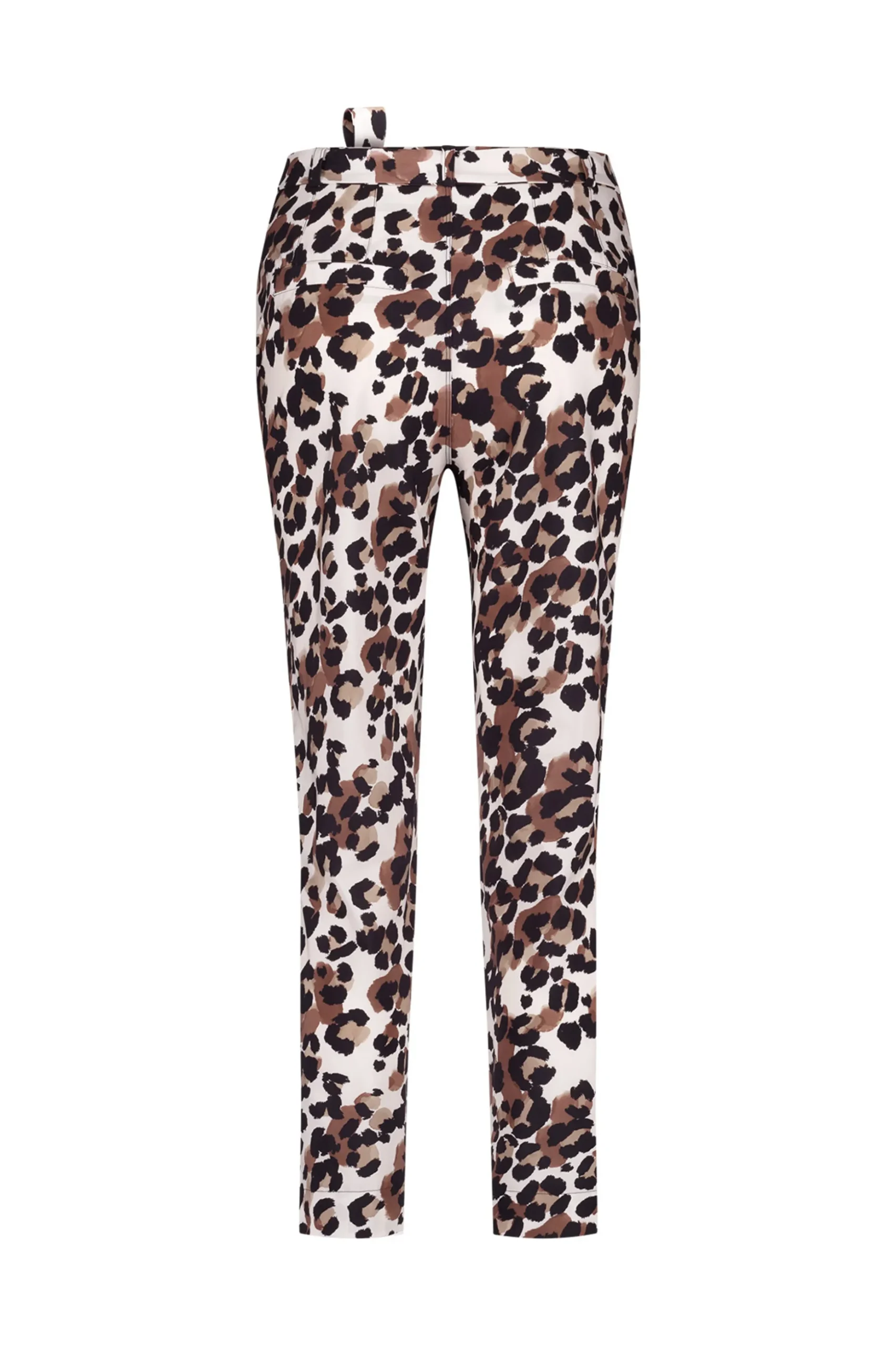 May leopard trousers - kit/chocolate