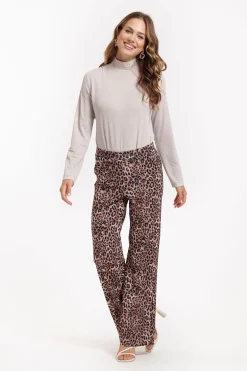 Miki glitter top - pale pink