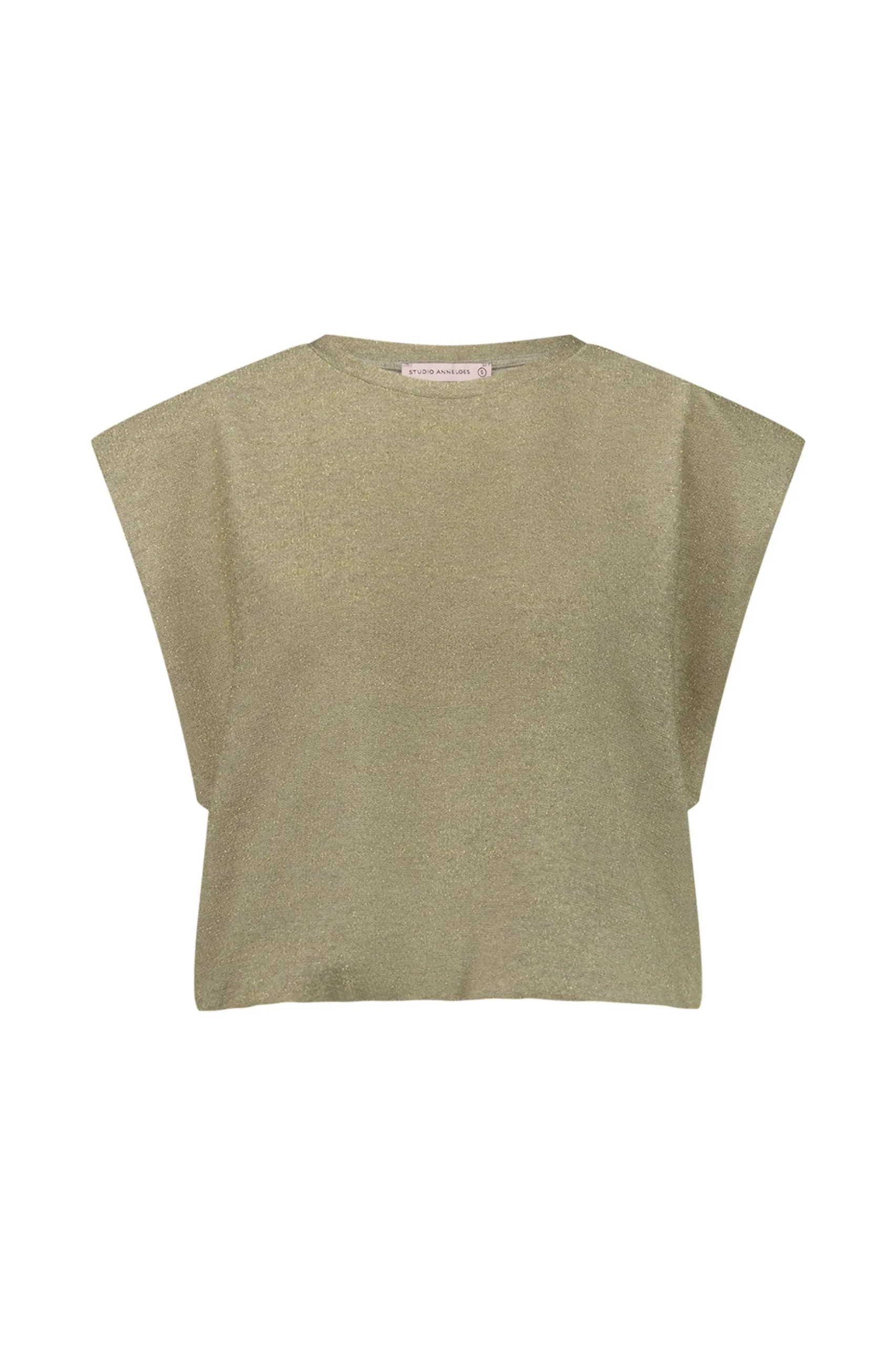 Minna glitter top - gold