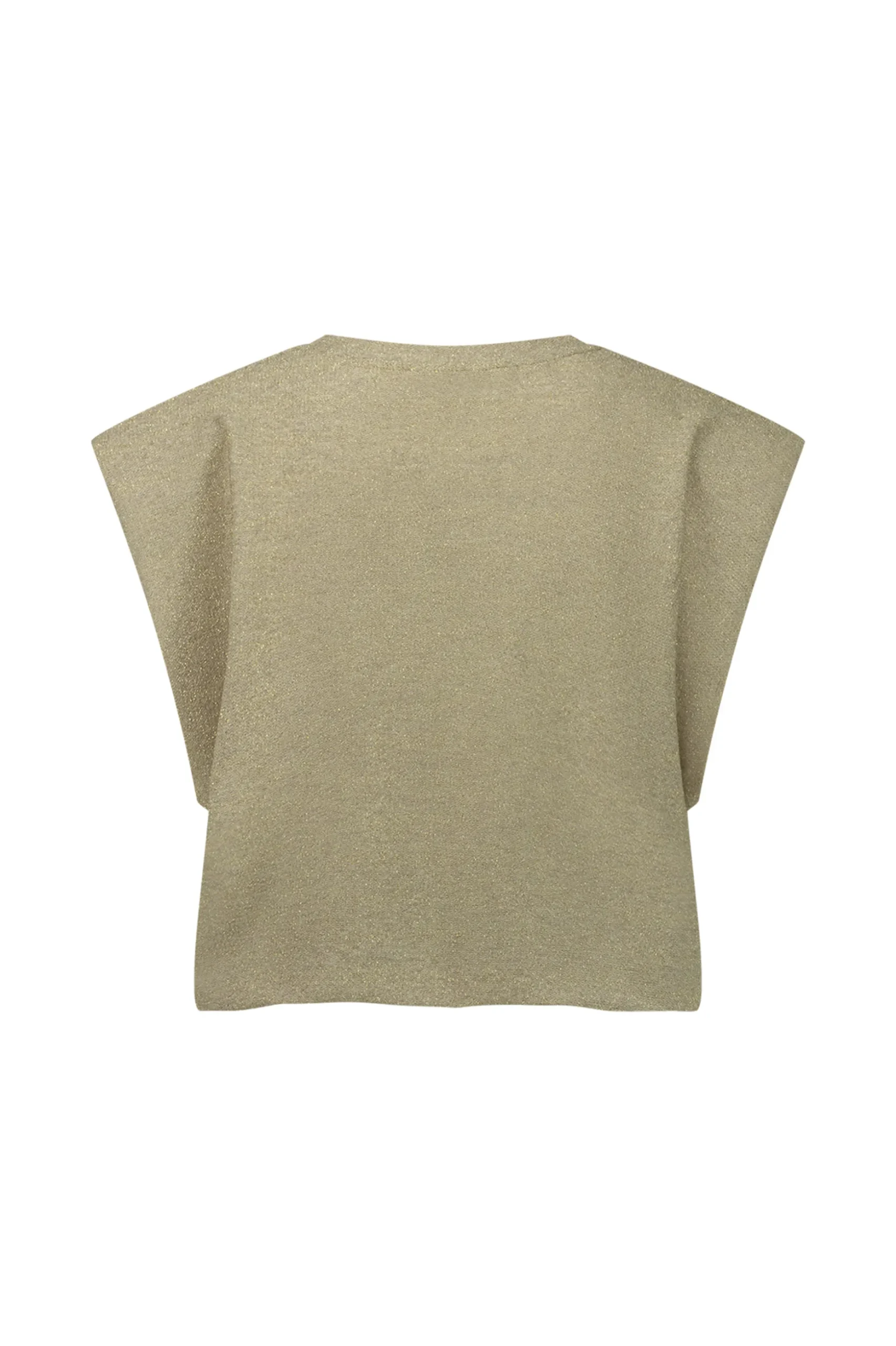 Minna glitter top - gold