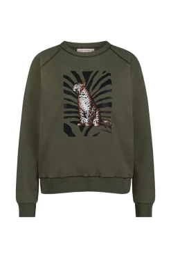Nine tiger sweater - new army