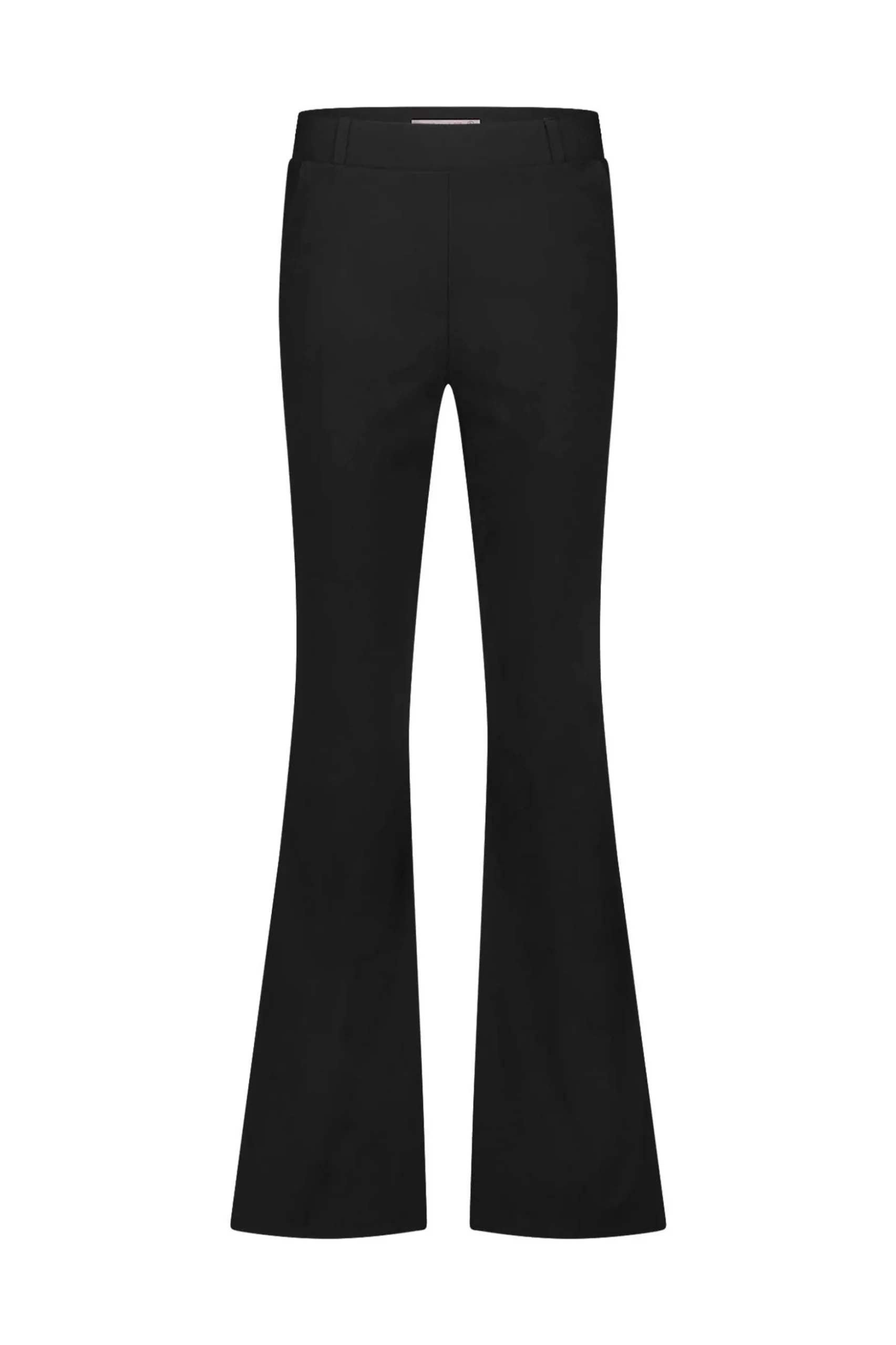 Noa flair tape trousers - black