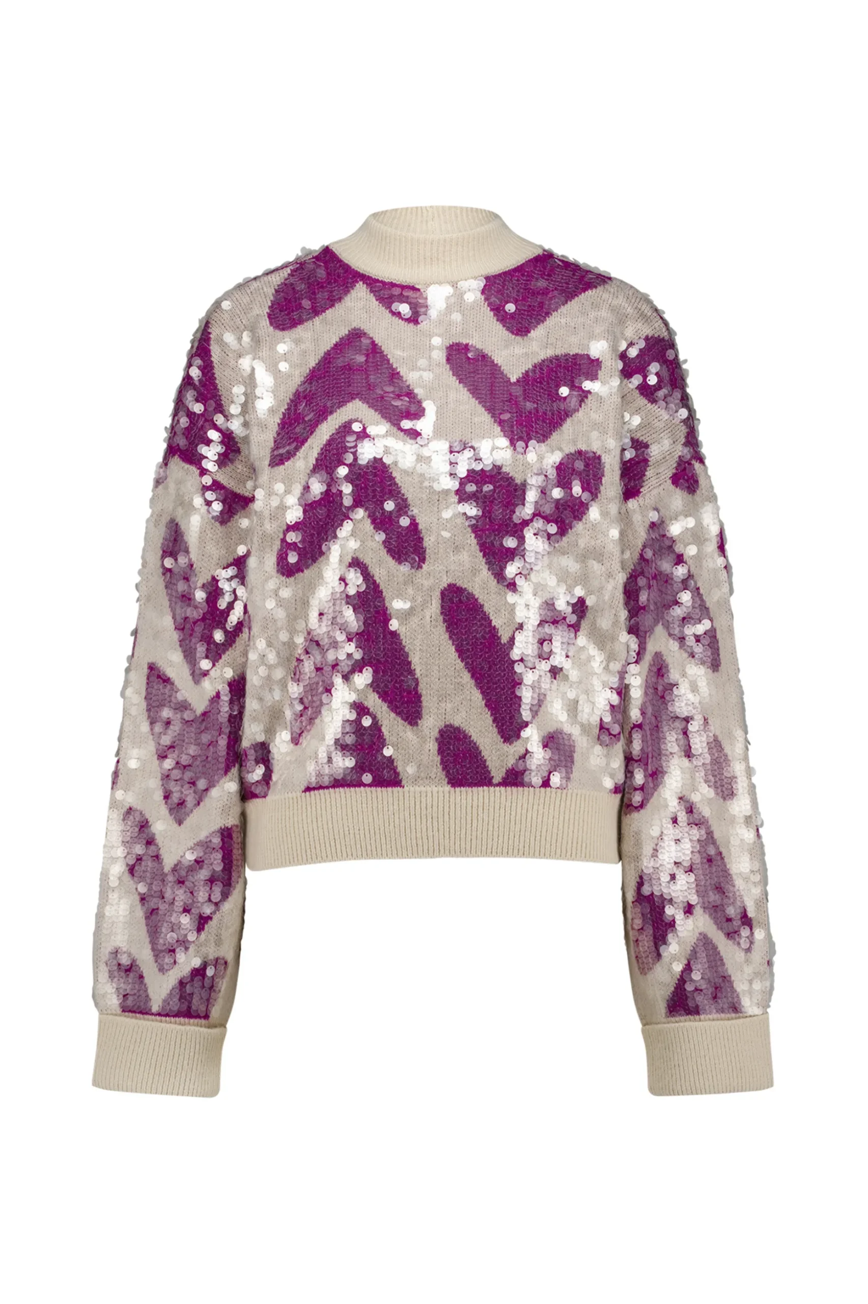 Noah Heart pullover - Kit/magenta