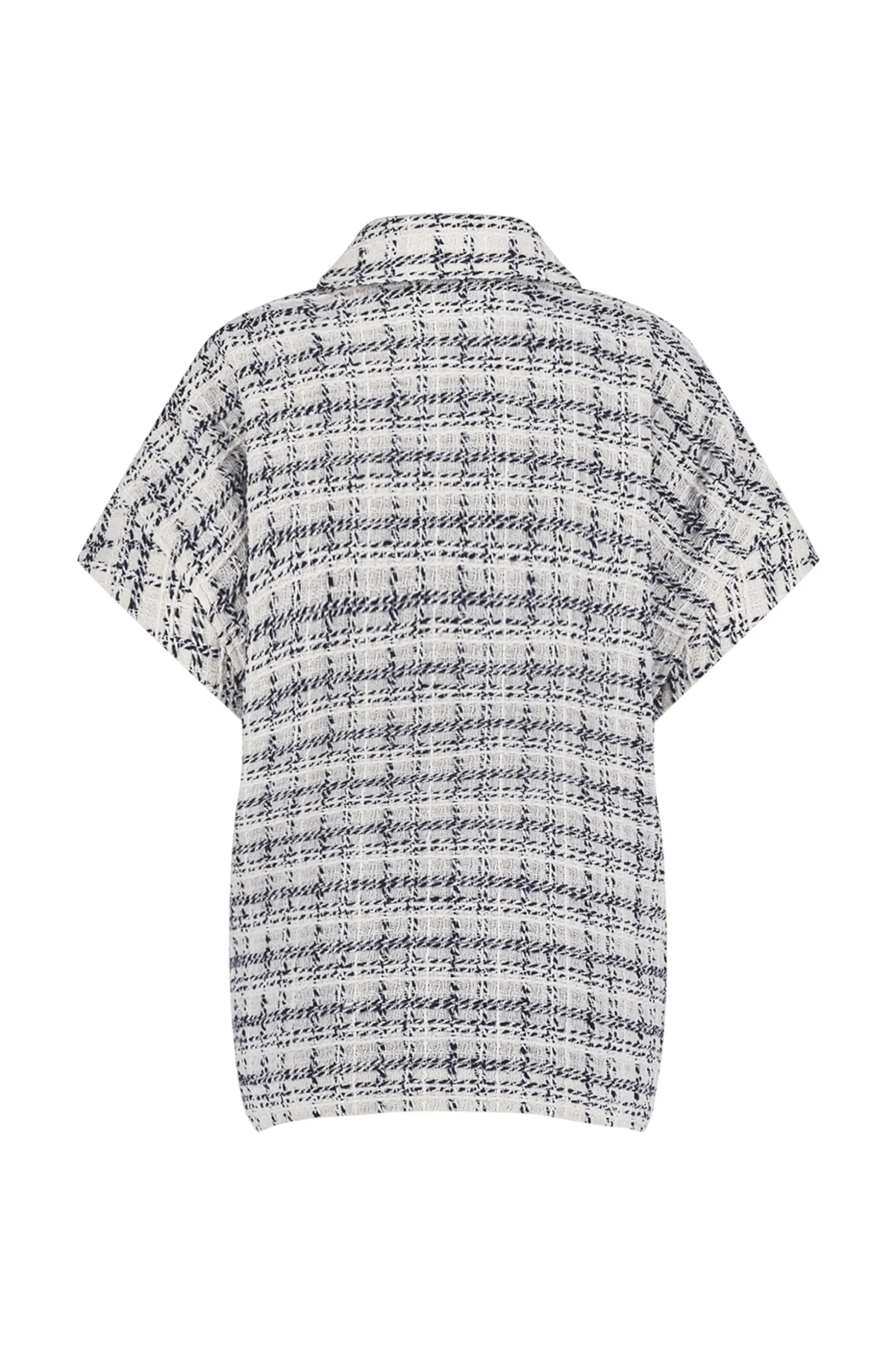 Norah tweed waistcoat - kit/dark blue