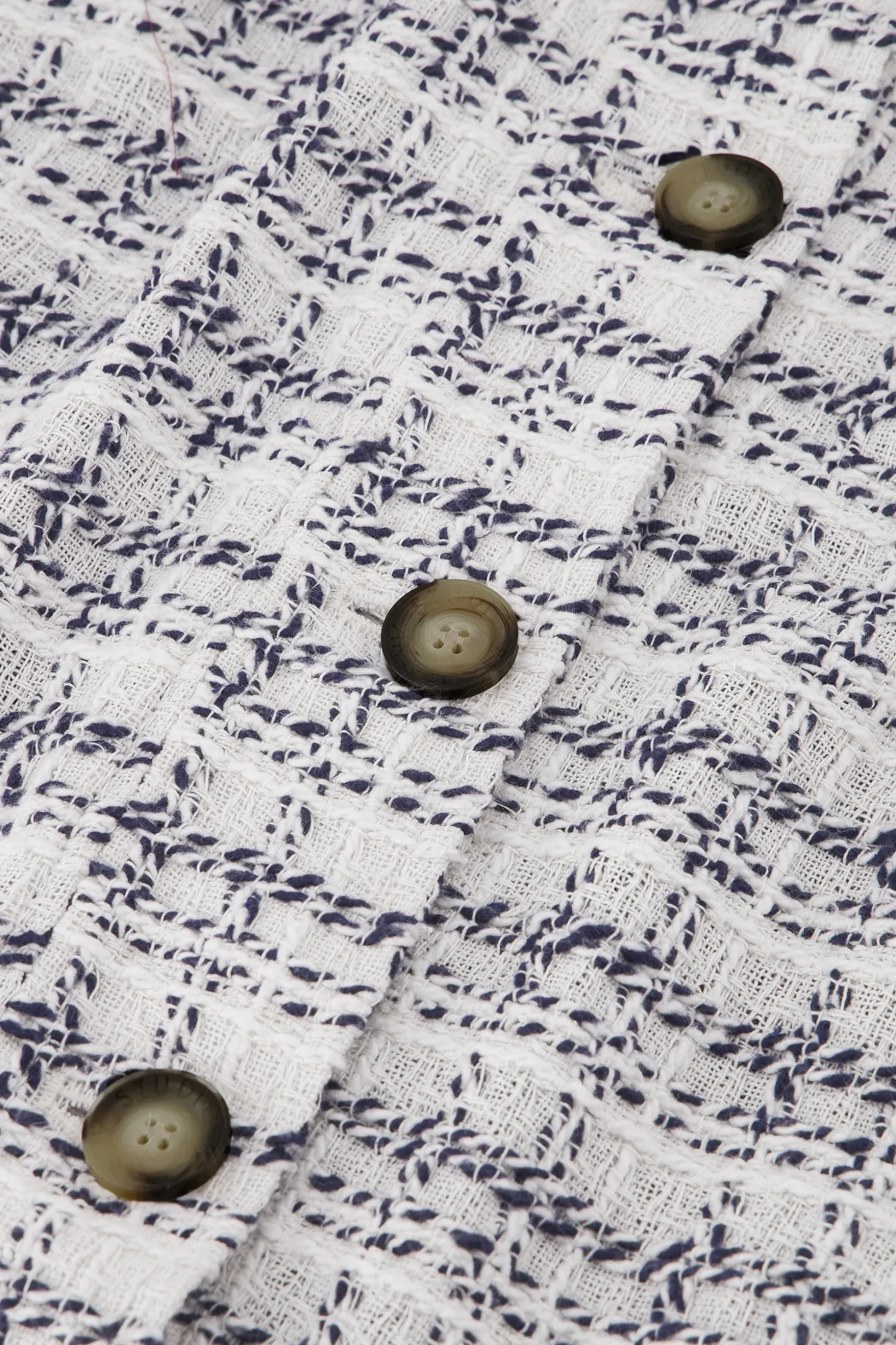 Norah tweed waistcoat - kit/dark blue