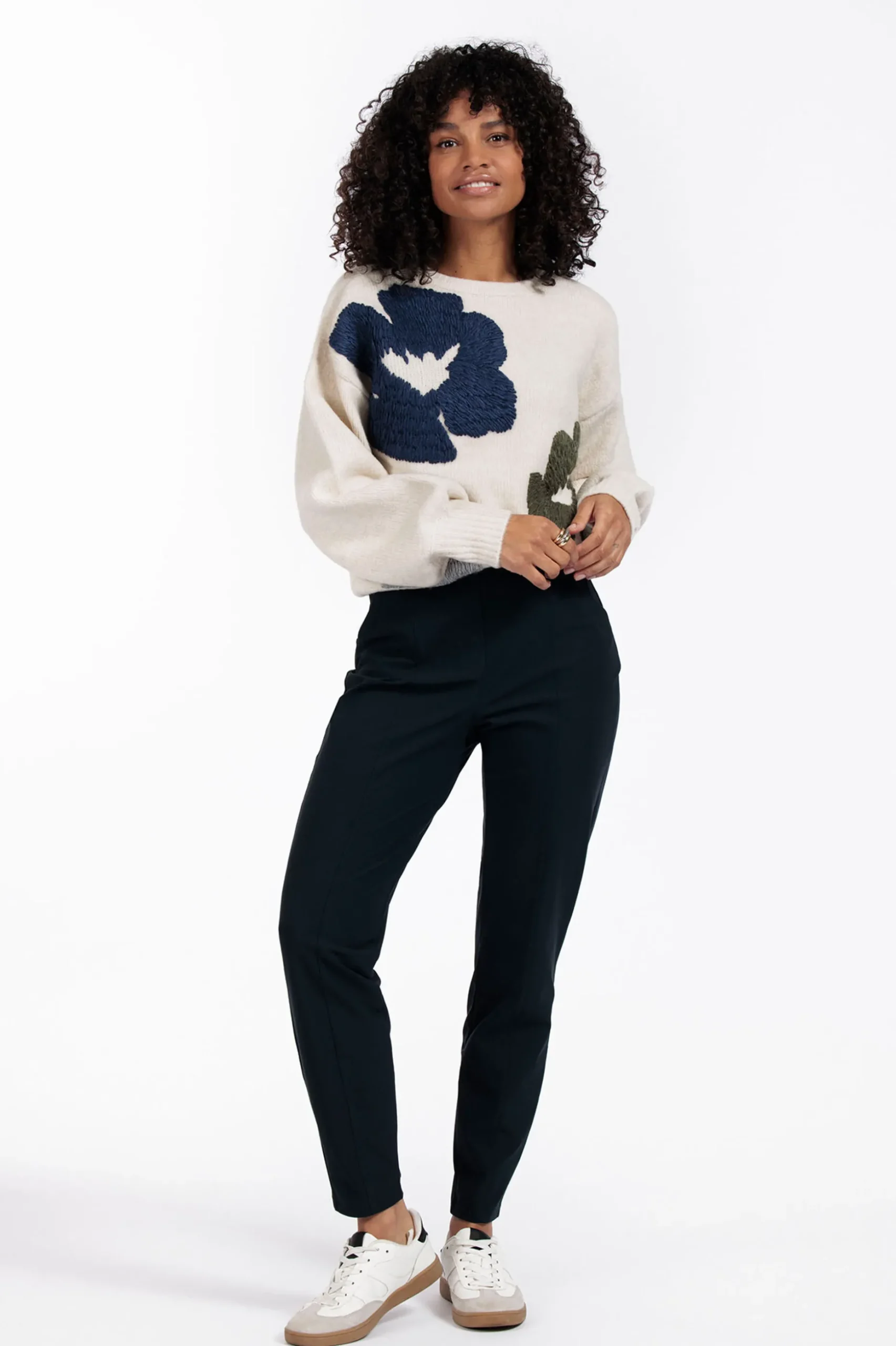 Nour flower pullover - kit