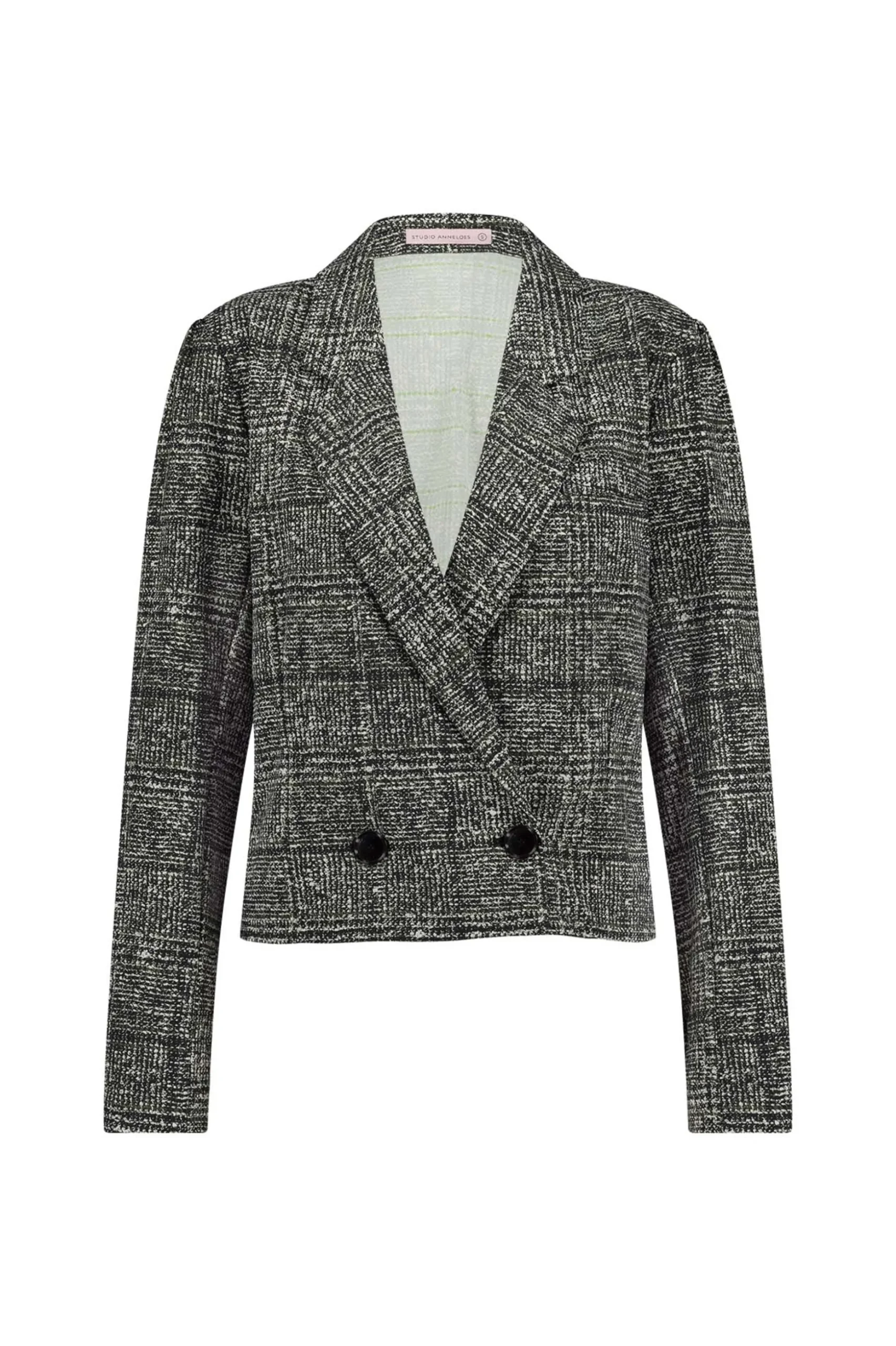 Ocea check blazer - black/kit