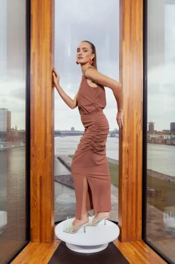 Orla skirt - chocolate