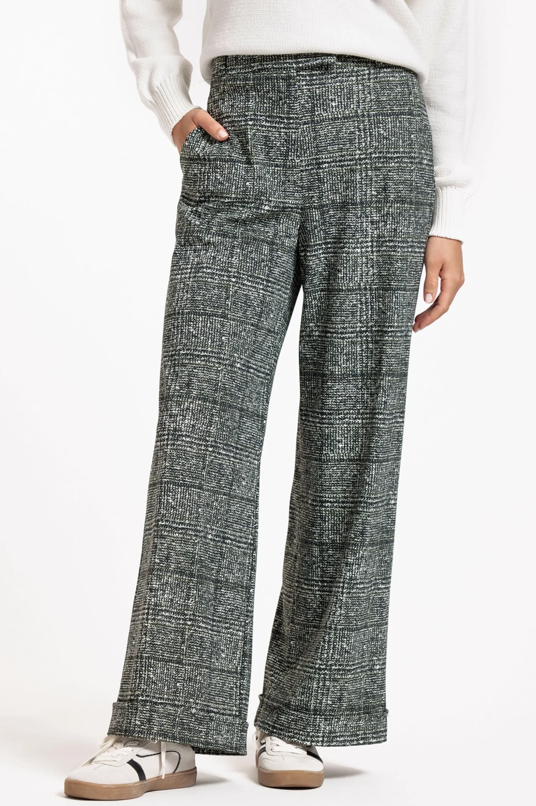 Ozzie Check trousers - black/kit
