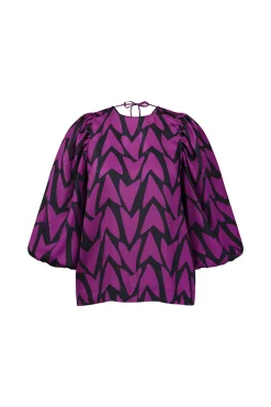 Philou 2way love top - black/magenta