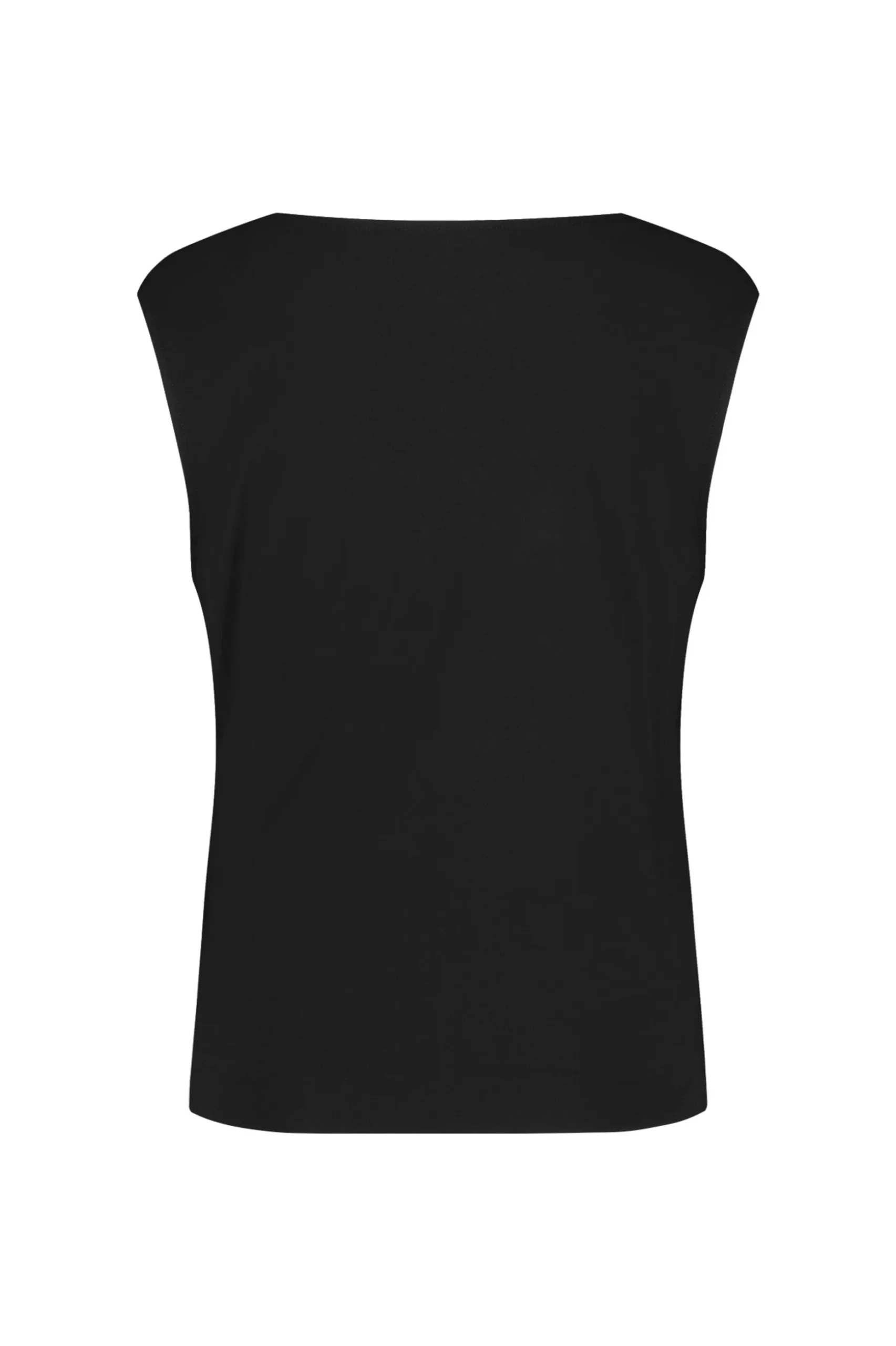 Pien knot top - black