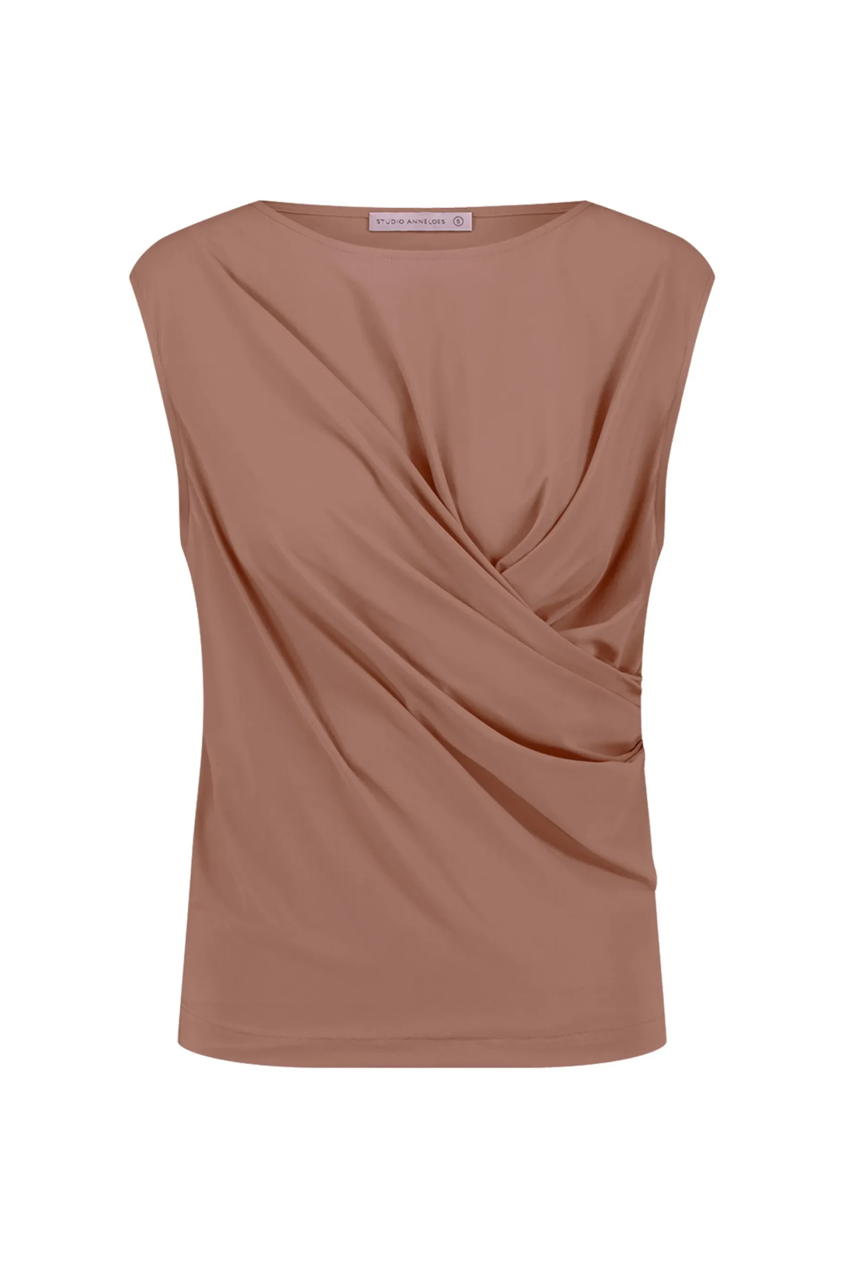 Pien knot top - chocolate